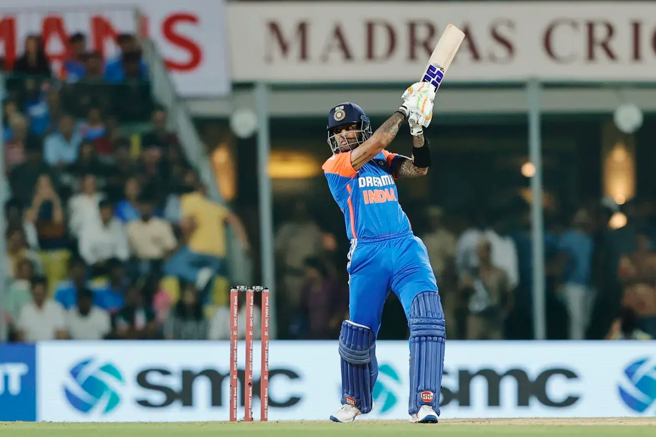 Suryakumar Yadav - 100 T20I matches