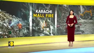 Karachi Mall Fire Death Toll Hits 55 as Complex Reduces to Ashes