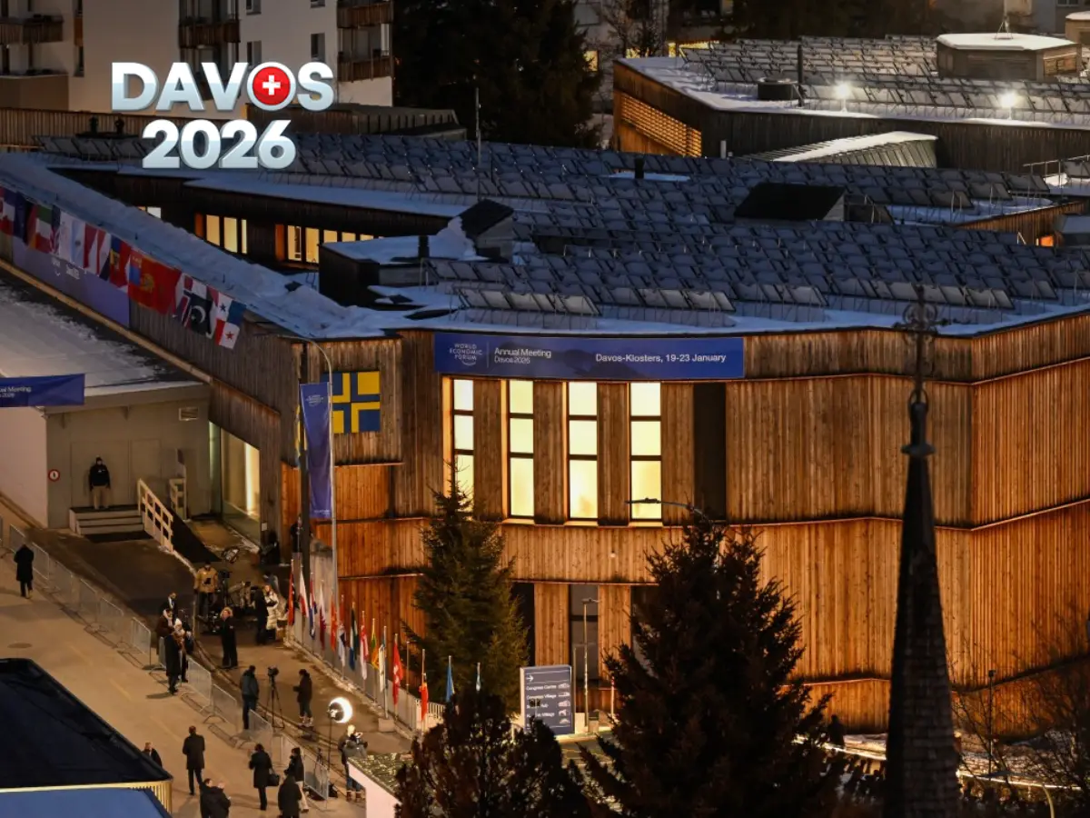 Davos Summit 2026: Mysterious odour triggers evacuation as firefighters enter venue