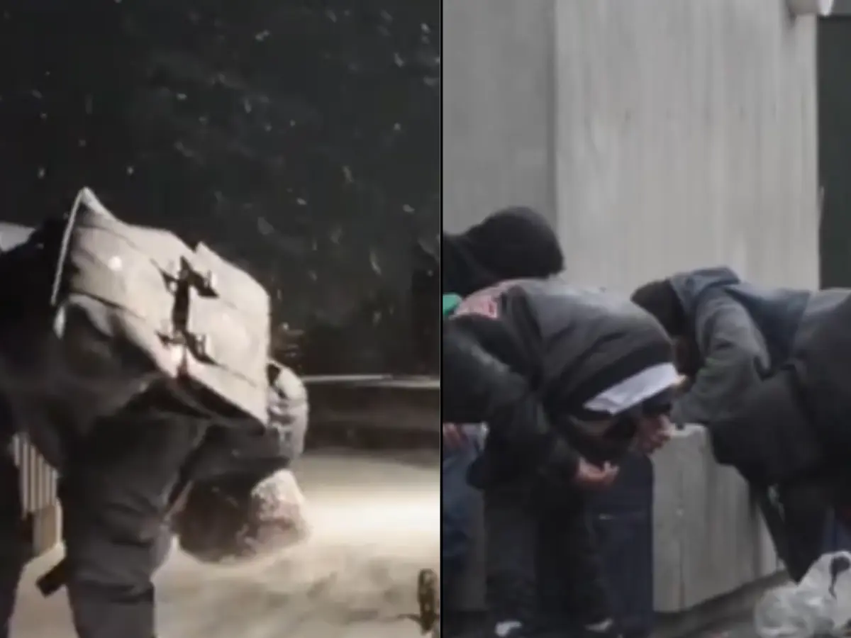 Greenlanders do the 'zombie drug stance' to mock US fentanyl crisis amid Trump's push to take over island