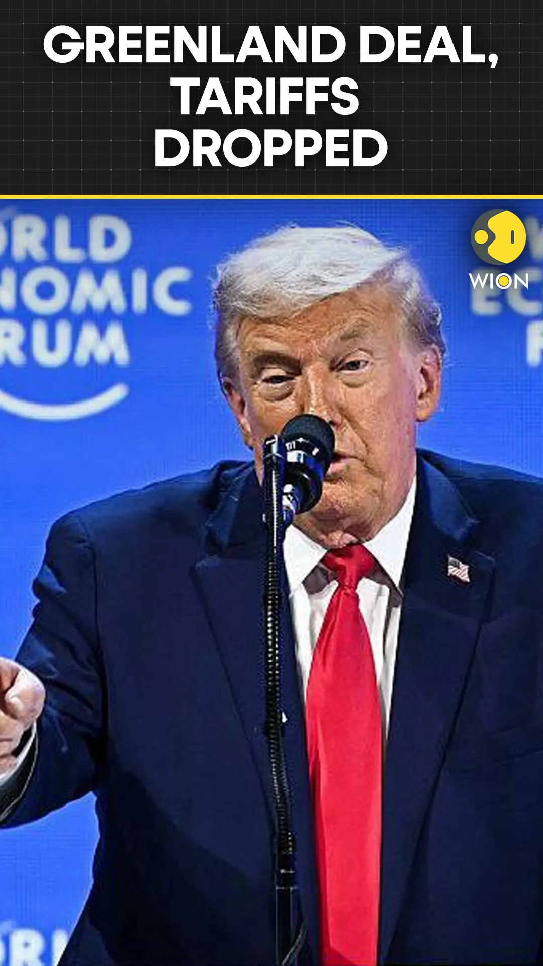 Trump Says Greenland Deal Framework Reached, Tariffs on Europe Waived