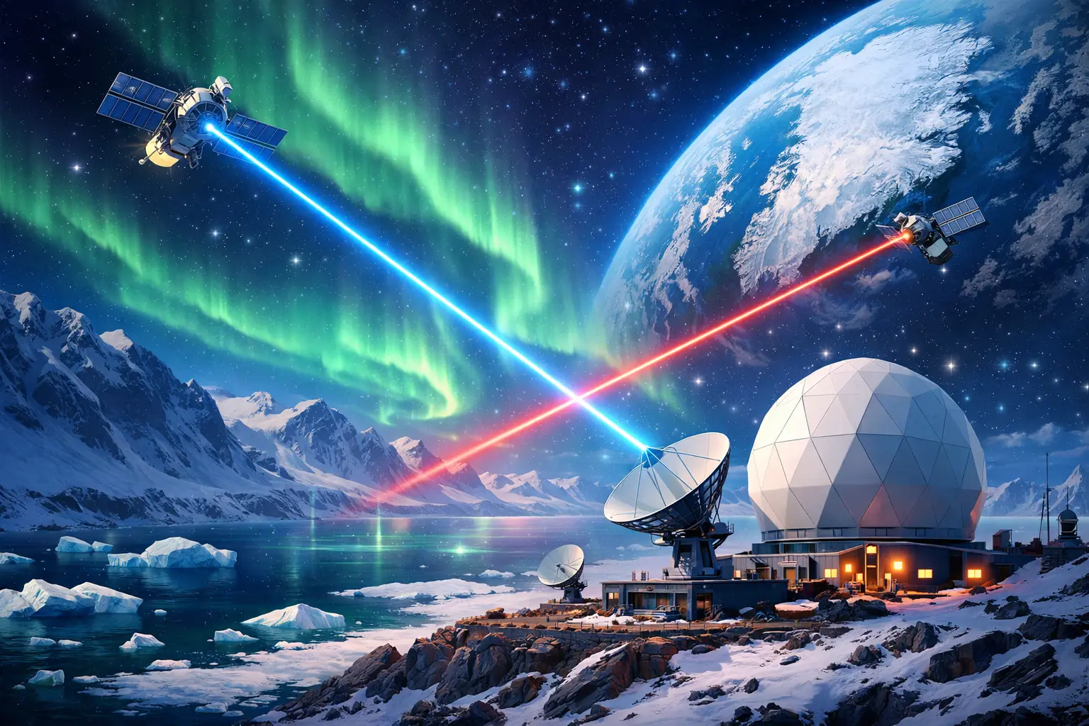 The Greenland Advantage: Why Greenland is so critical for laser-based satellite communications
