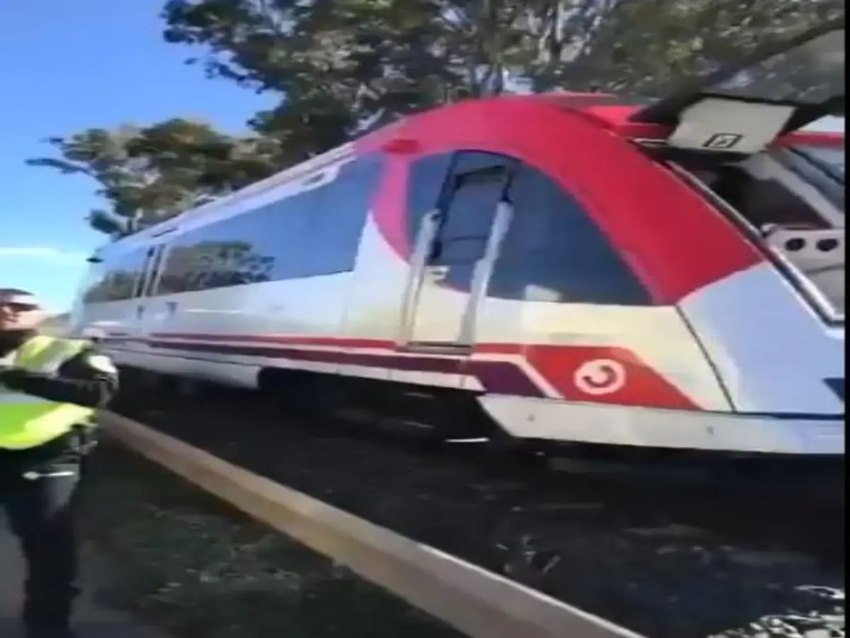 Another train accident in Spain, no casualties reported so far Another train accident in Spain, no casualties reported so far