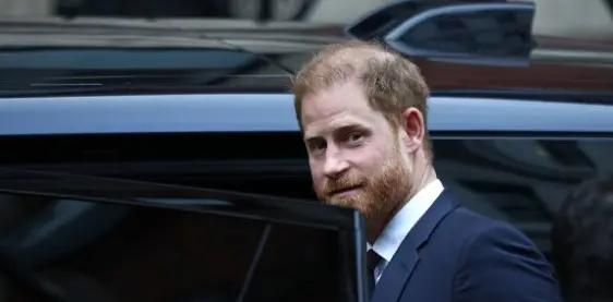 Day 4 of trial:  Elizabeth Hurley claims her landline were 'tapped' in British tabloid publisher, Harry steps out in support