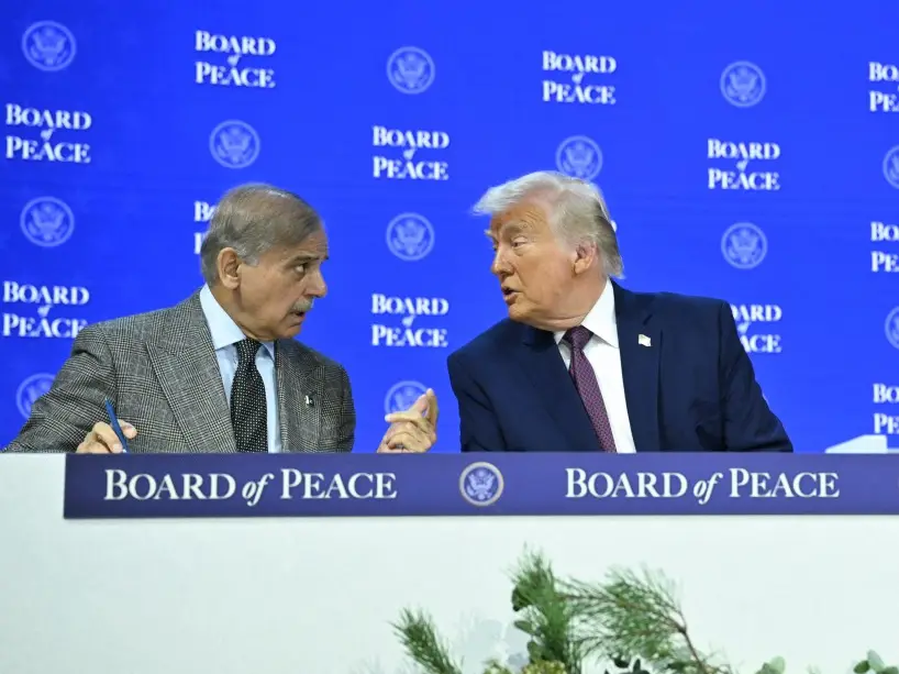 Shehbaz Sharif at Davos 2026: Pakistan signs Trump's Board of Peace charter; India abstains