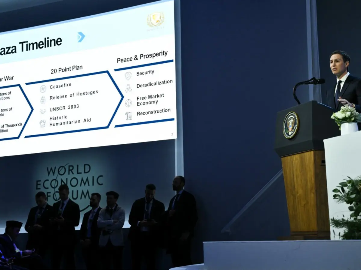 Kushner is part of Gaza peace negotiations