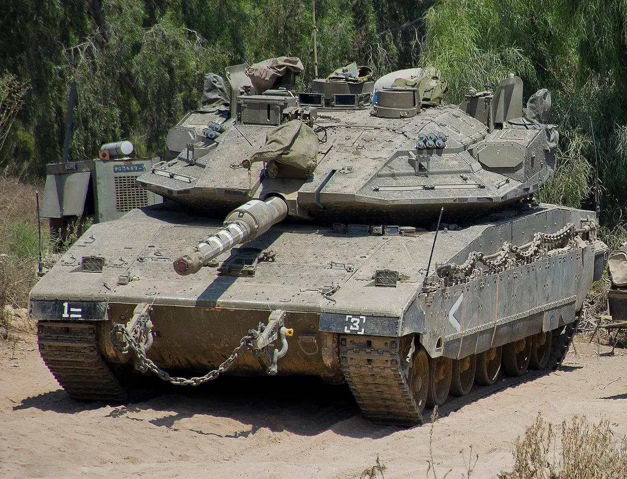 2,200 Merkava battle tanks