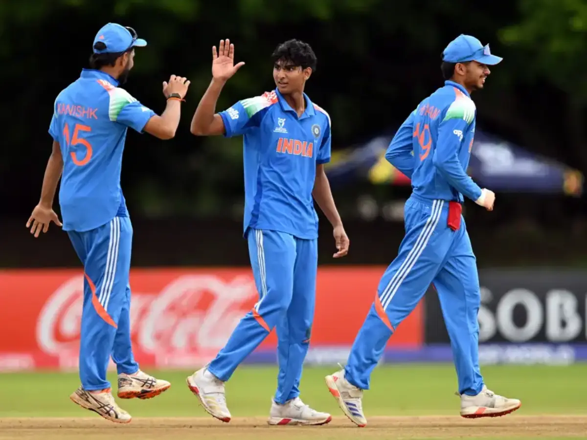 ICC U-19 World Cup 2026: India beat New Zealand to secure top spot in group stage ICC U-19 World Cup 2026: India beat New Zealand to secure top spot in group stage