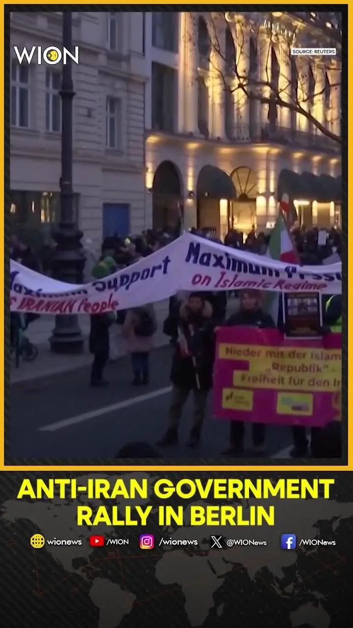 Berlin Erupts: Thousands Slam Iran's Brutal Regime