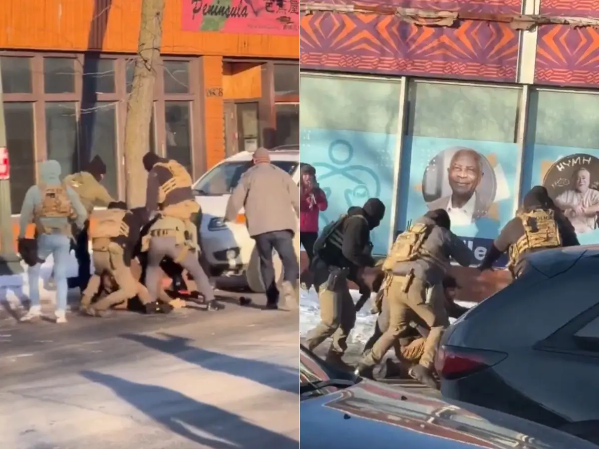 Videos show moment federal agents fatally shoot Alex Pretti in Minneapolis amid confrontation