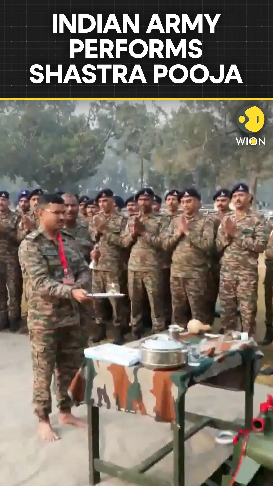 Republic Day 2026: Armed Forces Perform Shastra Pooja Ahead of Republic Day 2026
