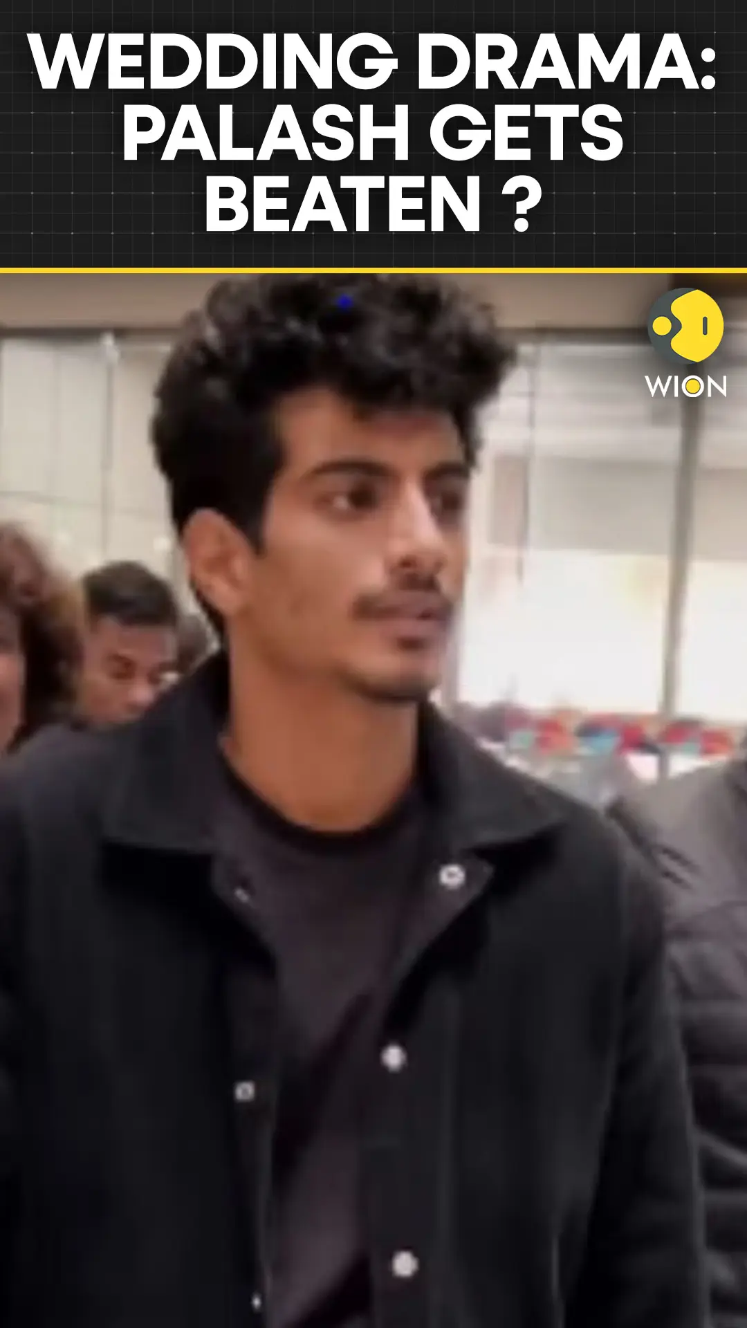 Wedding Chaos: Palash Muchhal Caught Cheating, Beaten by Smriti Mandhana’s Family & Friends ?