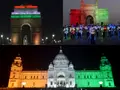 Republic Day 2026: Stunning Tricolour illuminates iconic monuments | IN PICS