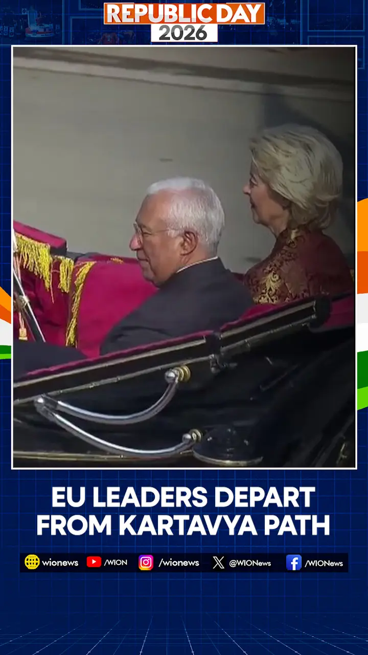 Republic Day 2026: President Murmu With EU Leaders Departs Kartavya Path