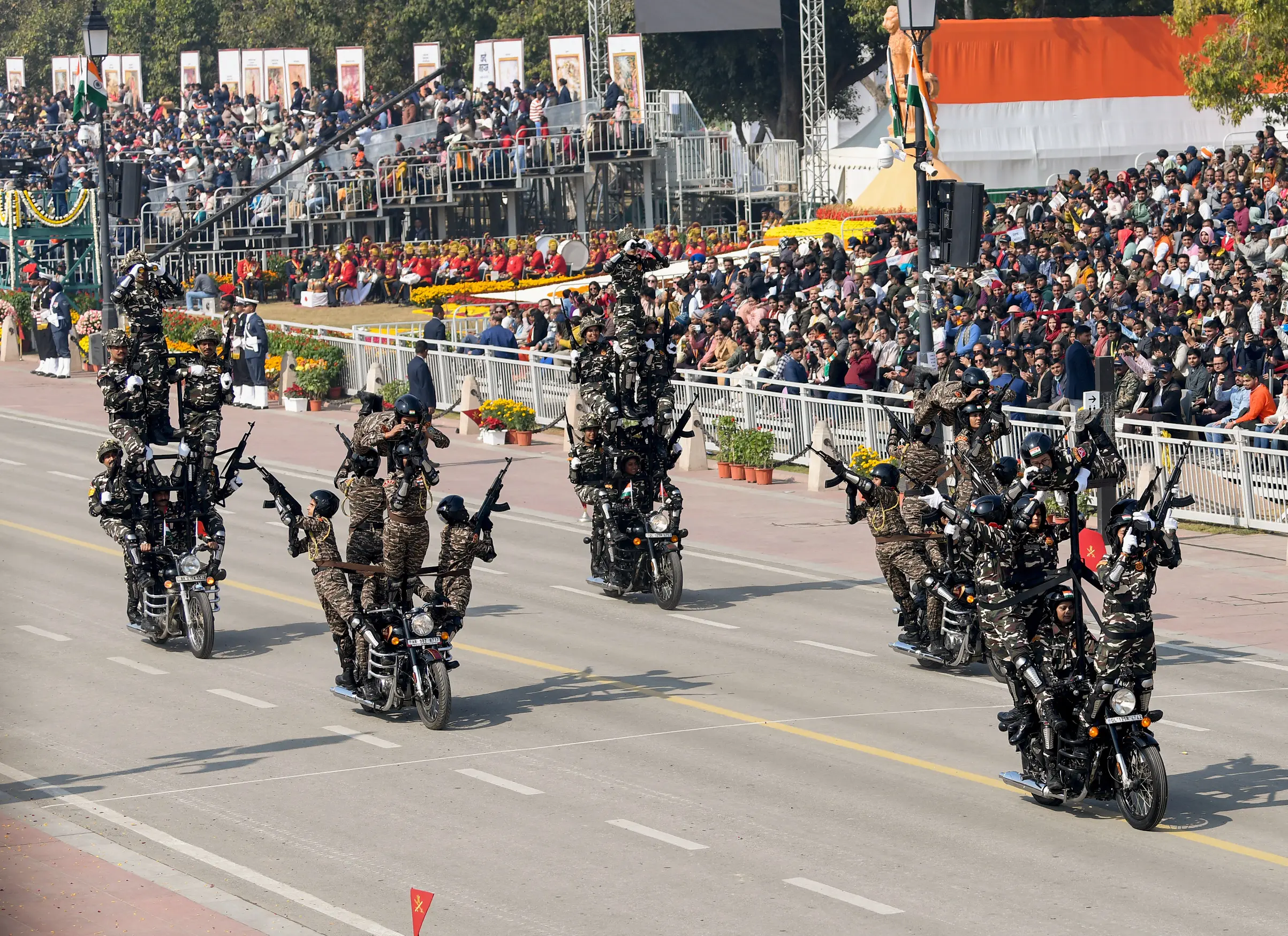 Bike contingent