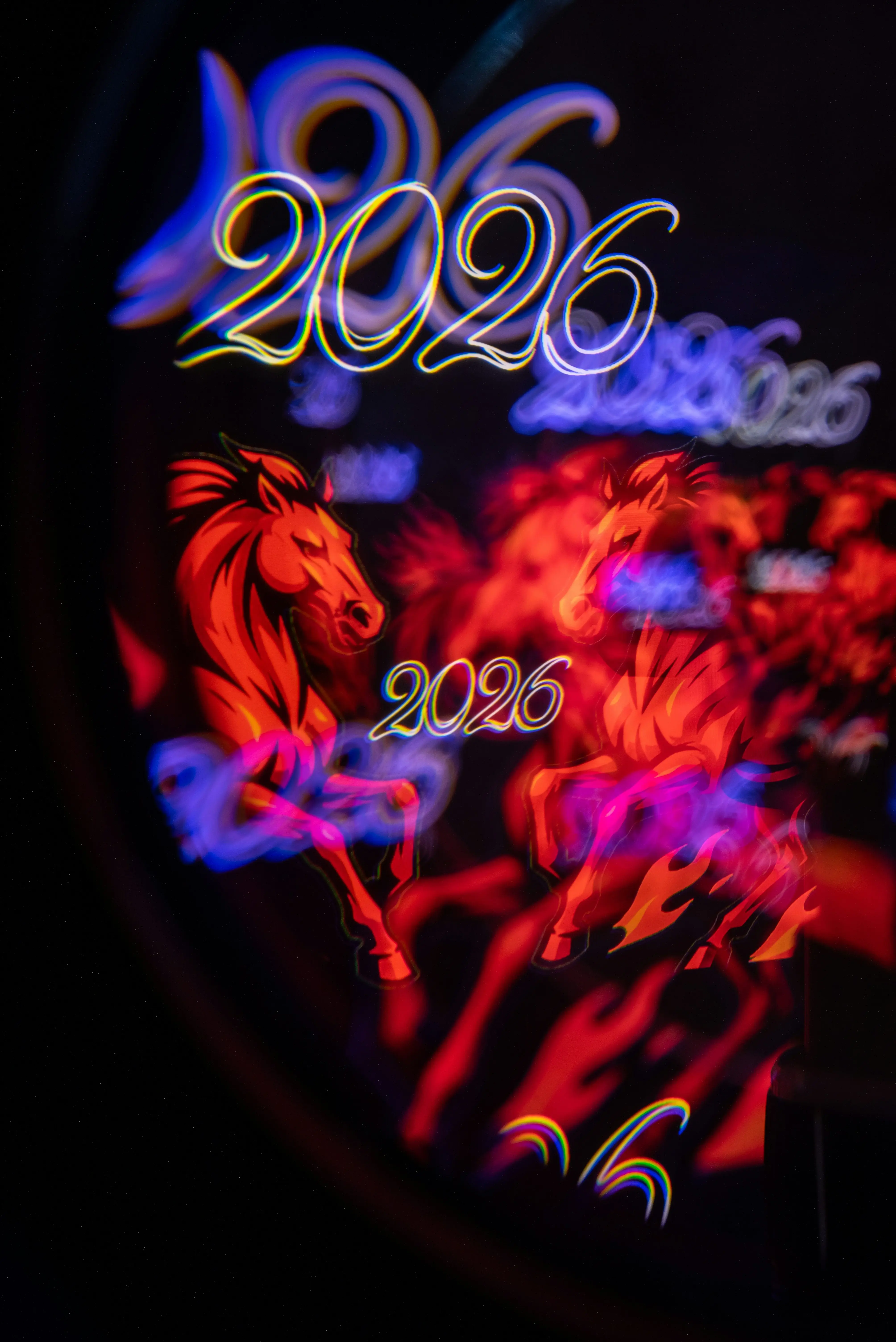 Viral 'crying' red horse turns out to be a happy mistake as Chinese queue up