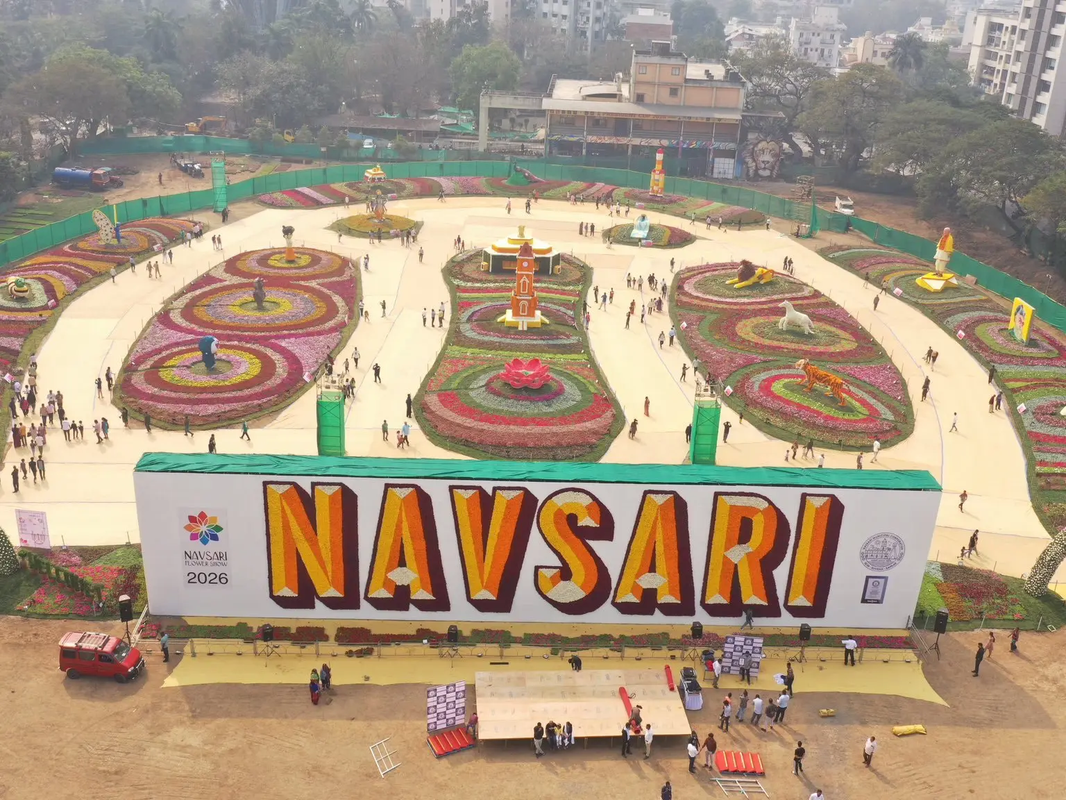 From petals to pride: Navsari’s debut flower show sets world record in Gujarat From petals to pride: Navsari’s debut flower show sets world record in Gujarat