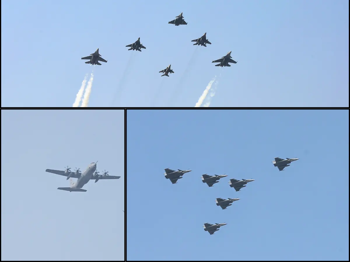 Republic Day fly-past
