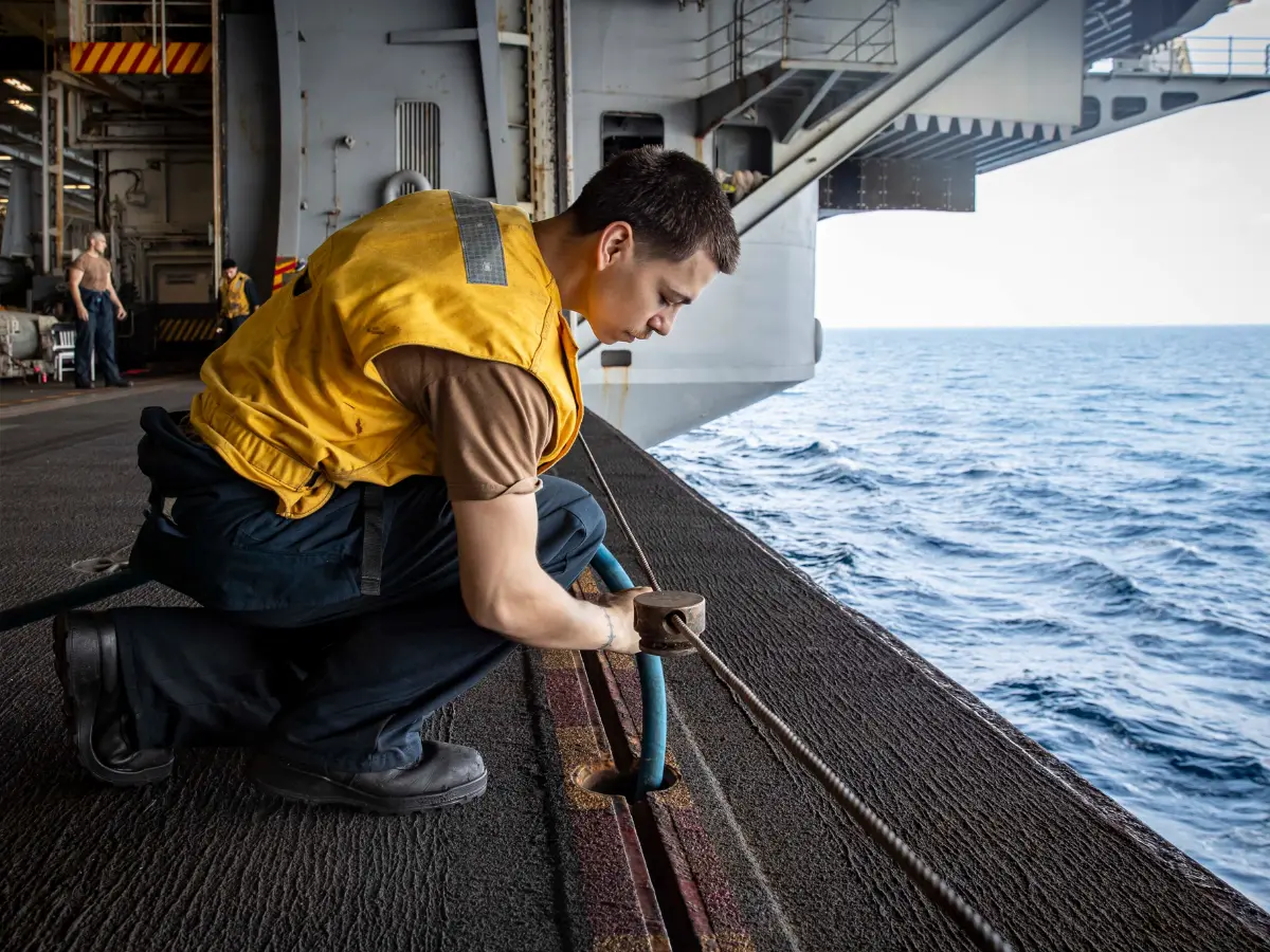 What has US said as it moved strike group