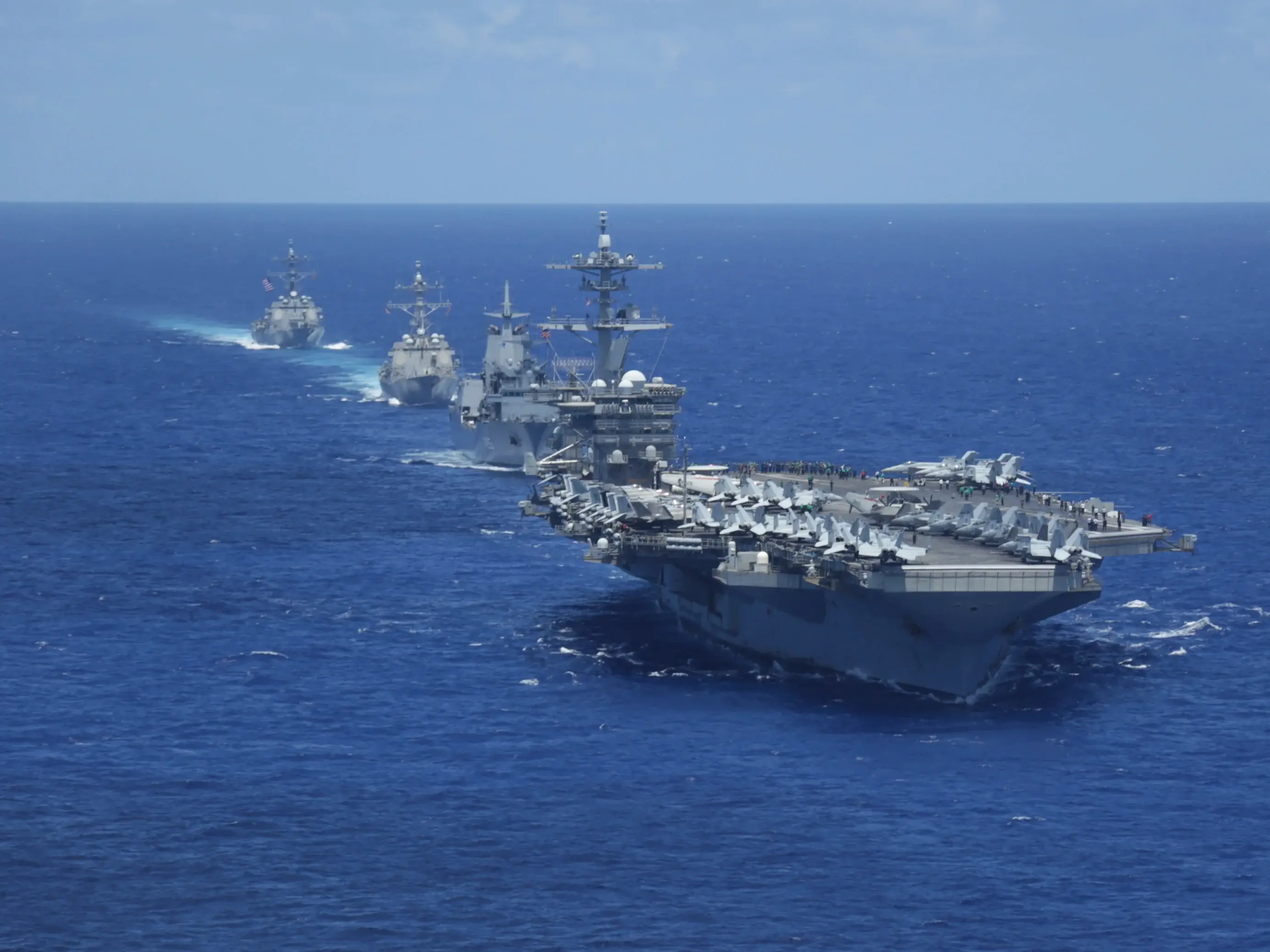 ‘Equal to four times around the globe’: How the USS Abraham Lincoln traveled over 100,000 miles without refueling