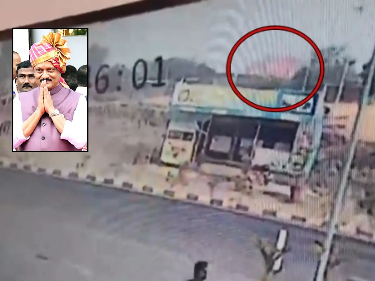 Exact moment when Maharashtra Deputy CM Ajit Pawar's aircraft crashed: CCTV footage here Exact moment when Maharashtra Deputy CM Ajit Pawar's aircraft crashed: CCTV footage here