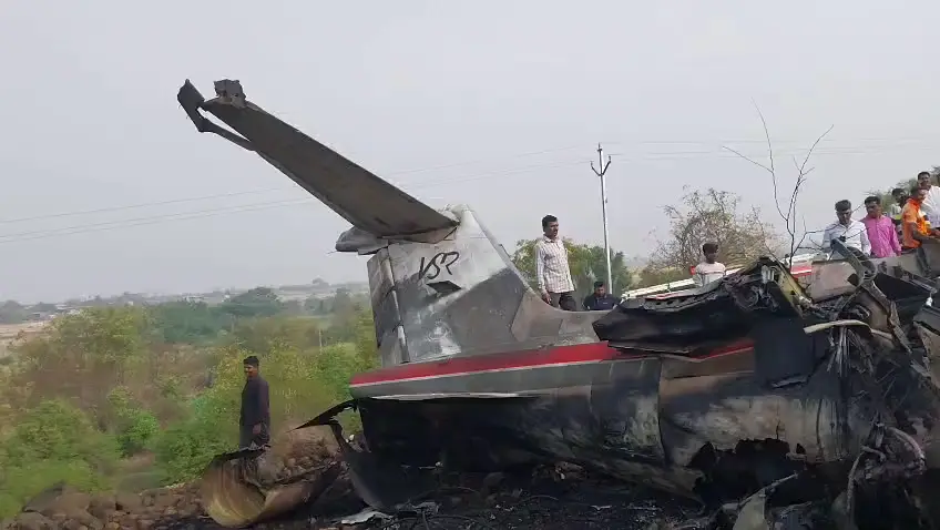 Why was Pawar travelling to Baramati?