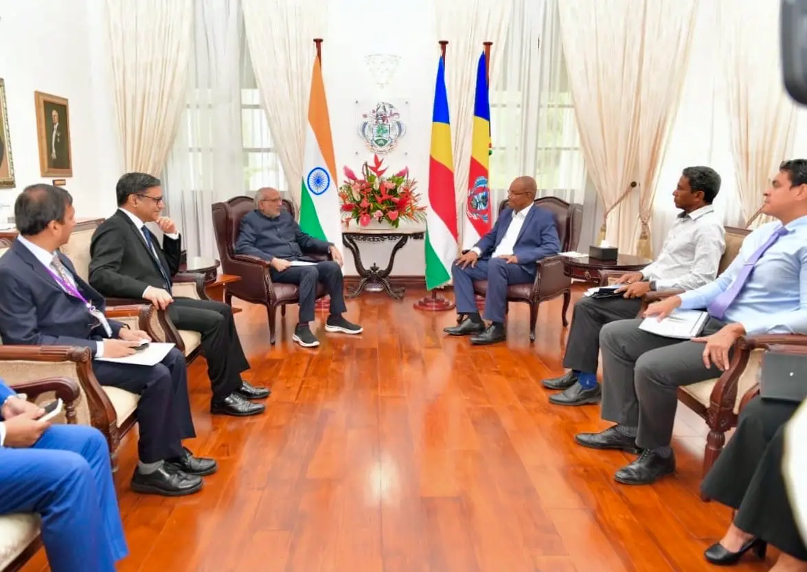 Newly elected Seychelles President Patrick Herminie to make first official visit to India next month