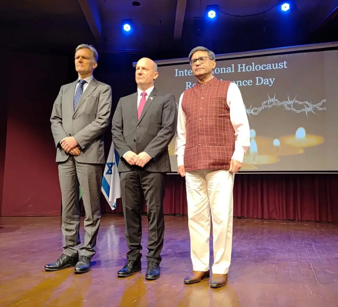 India stands with Israel against terrorism, FS Misri says at Holocaust remembrance event