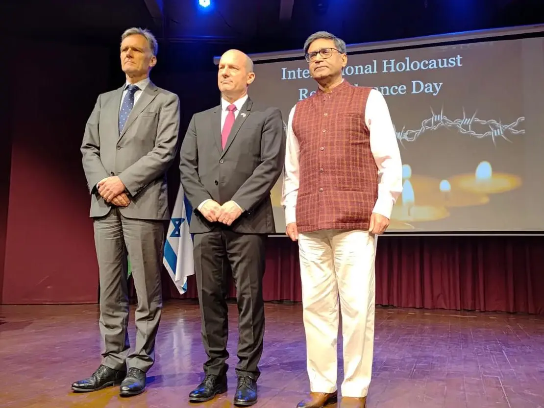 India stands with Israel against terrorism, FS Misri says at Holocaust remembrance event India stands with Israel against terrorism, FS Misri says at Holocaust remembrance event