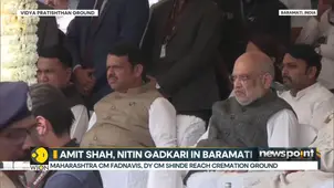 Ajit Parwar Funeral: Maharashtra CM Fadnavis, DY CM Shinde Reach Cremation Ground