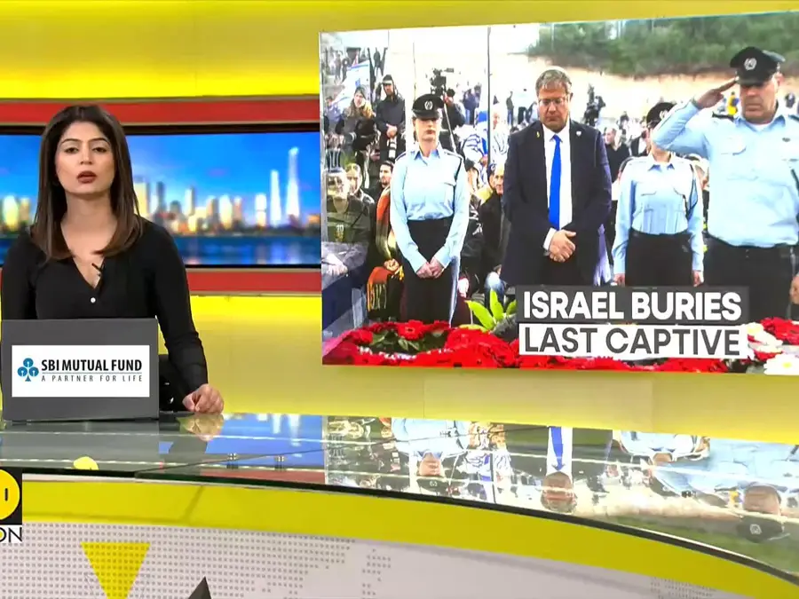 Mourners Line Street As Israel Buries Last Gaza Hostage
