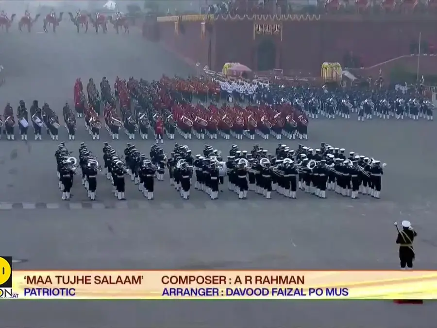 Retreat Ceremony: 77th Republic Day Celebrations Culminate with Beating Retreat Ceremony