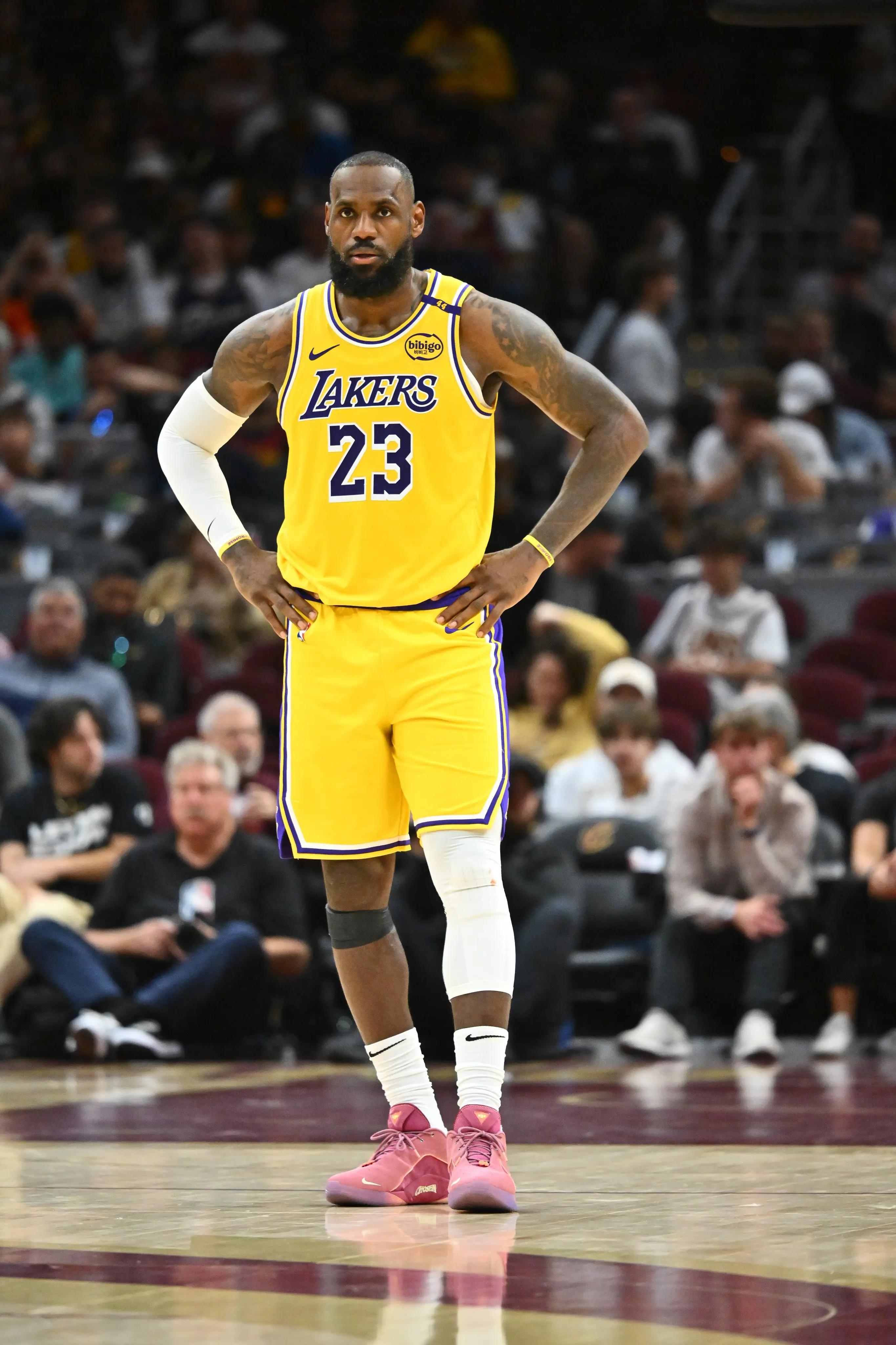 'It very well could be:' LeBron James in tears after potentially last NBA game in hometown Cleveland - WATCH