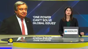 UN Chief Warns One Power Alone Cannot Solve Global Issues