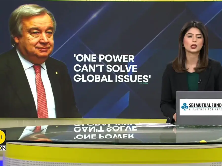 UN Chief Warns One Power Alone Cannot Solve Global Issues