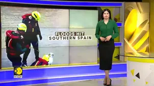 Spain Floods: Guardia Civil Rescues Residents Hit by Flood