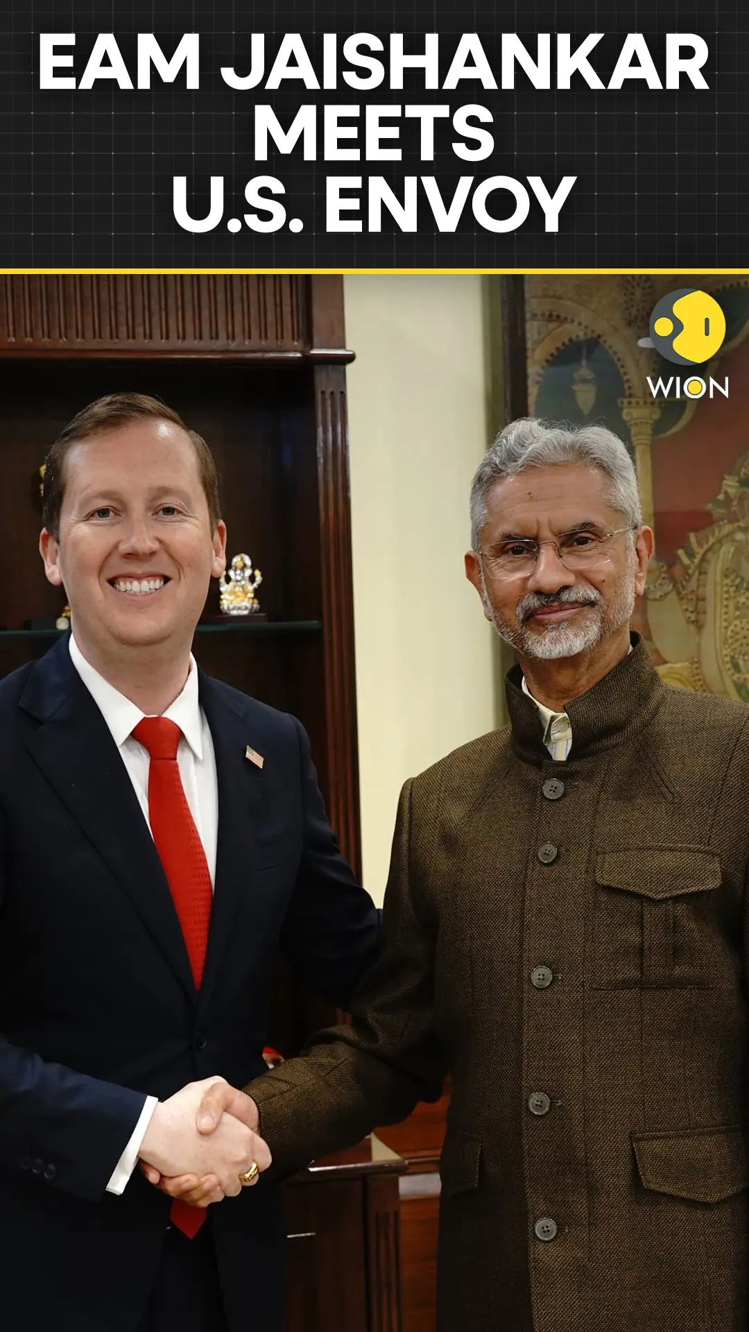 EAM Jaishankar, US Envoy Gor Discuss ‘Many Dimensions’ of Bilateral Ties