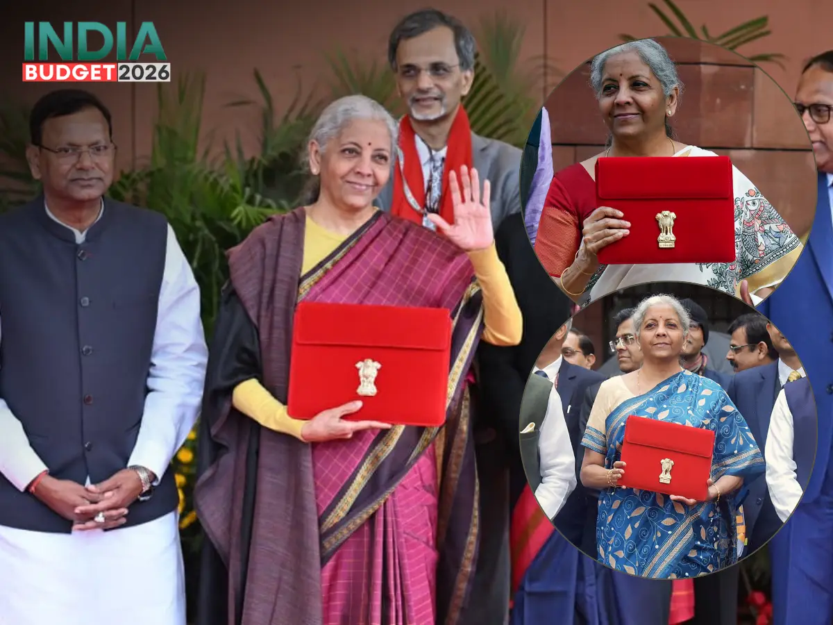 What's the story behind FM Nirmala Sitharaman’s iconic Budget Day saree for 2026? Look at her drapes through the years | In Pics