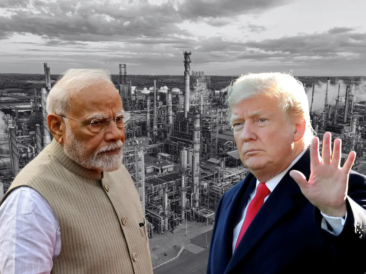 Russisches Öl aus? Trump behauptet, Indien sei bereit, beschlagnahmtes ...