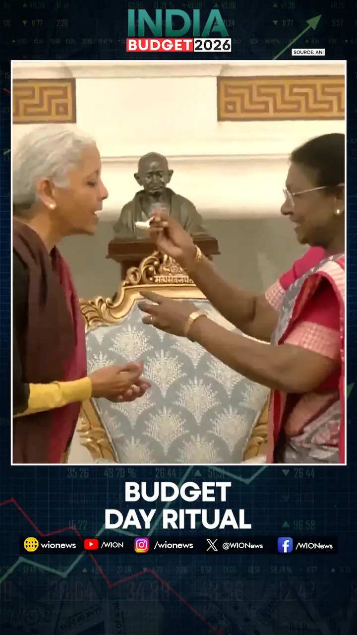Budget 2026: Droupadi Murmu Feeds Nirmala Sitharaman the Customary 'Dahi-Cheeni'
