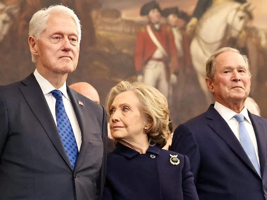 Epstein Files: Bill Clinton and George Bush accused of raping a boy in a yacht of 'ritualistic sacrifice' Epstein Files: Bill Clinton and George Bush accused of raping a boy in a yacht of 'ritualistic sacrifice'
