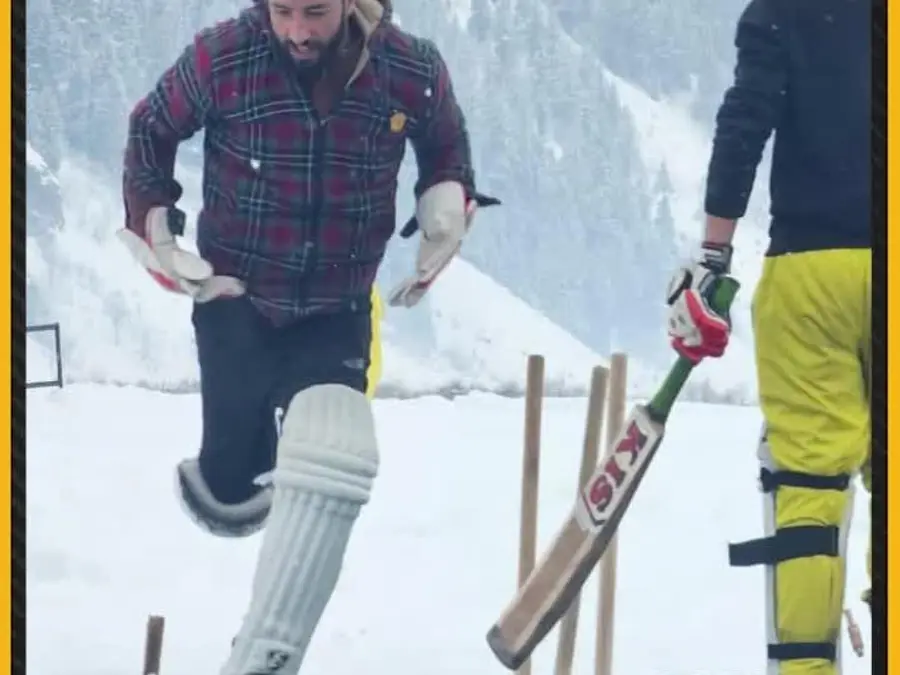 Army Hosts Ice Cricket League In Snowbound Gurez 