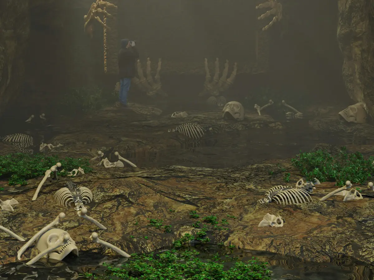 Couple found 80 human skeletons under a church. They are now living with them in their home Couple found 80 human skeletons under a church. They are now living with them in their home