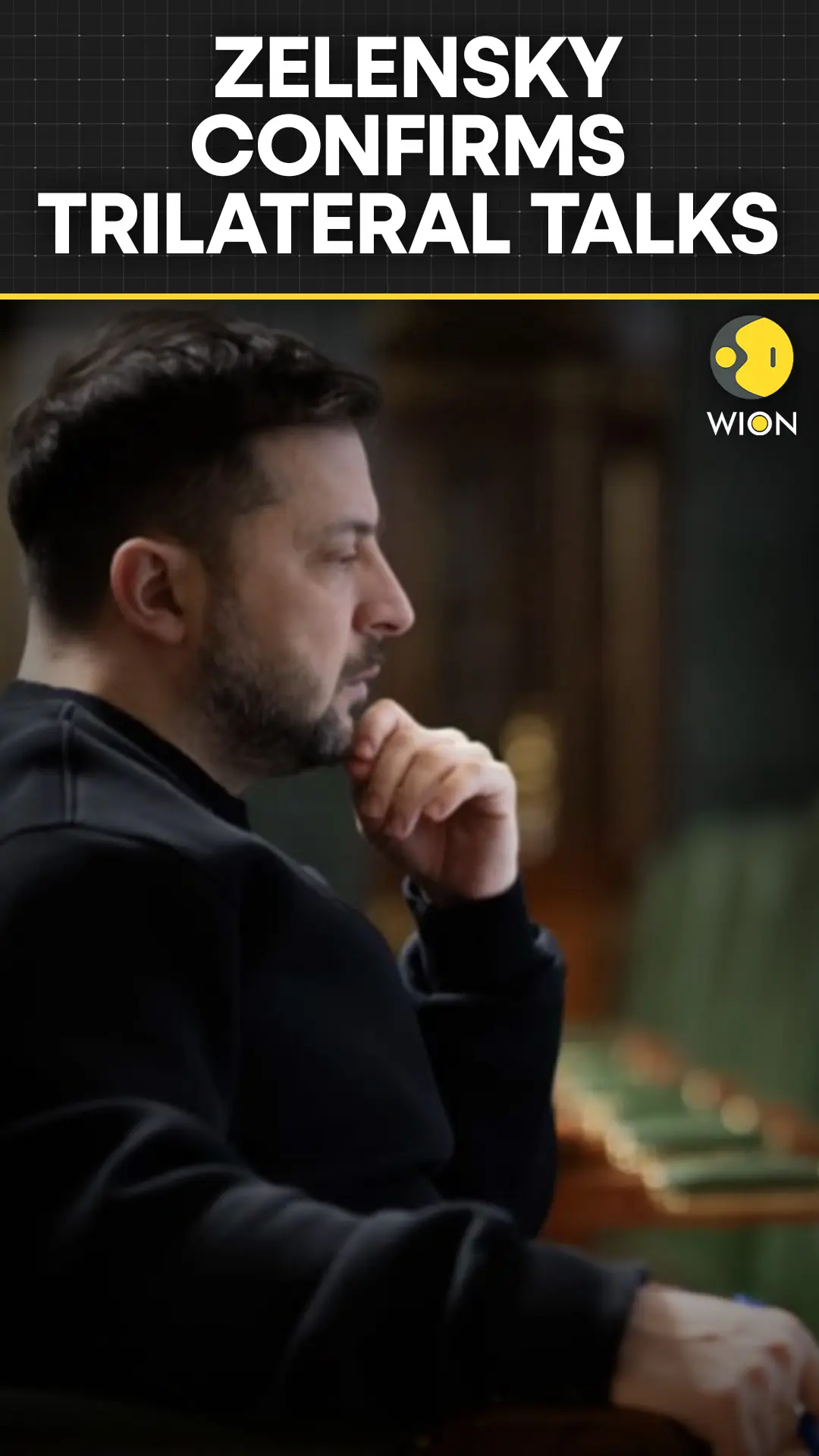 Zelensky Confirms Trilateral Talks Between Ukraine, US and Russia for Wednesday