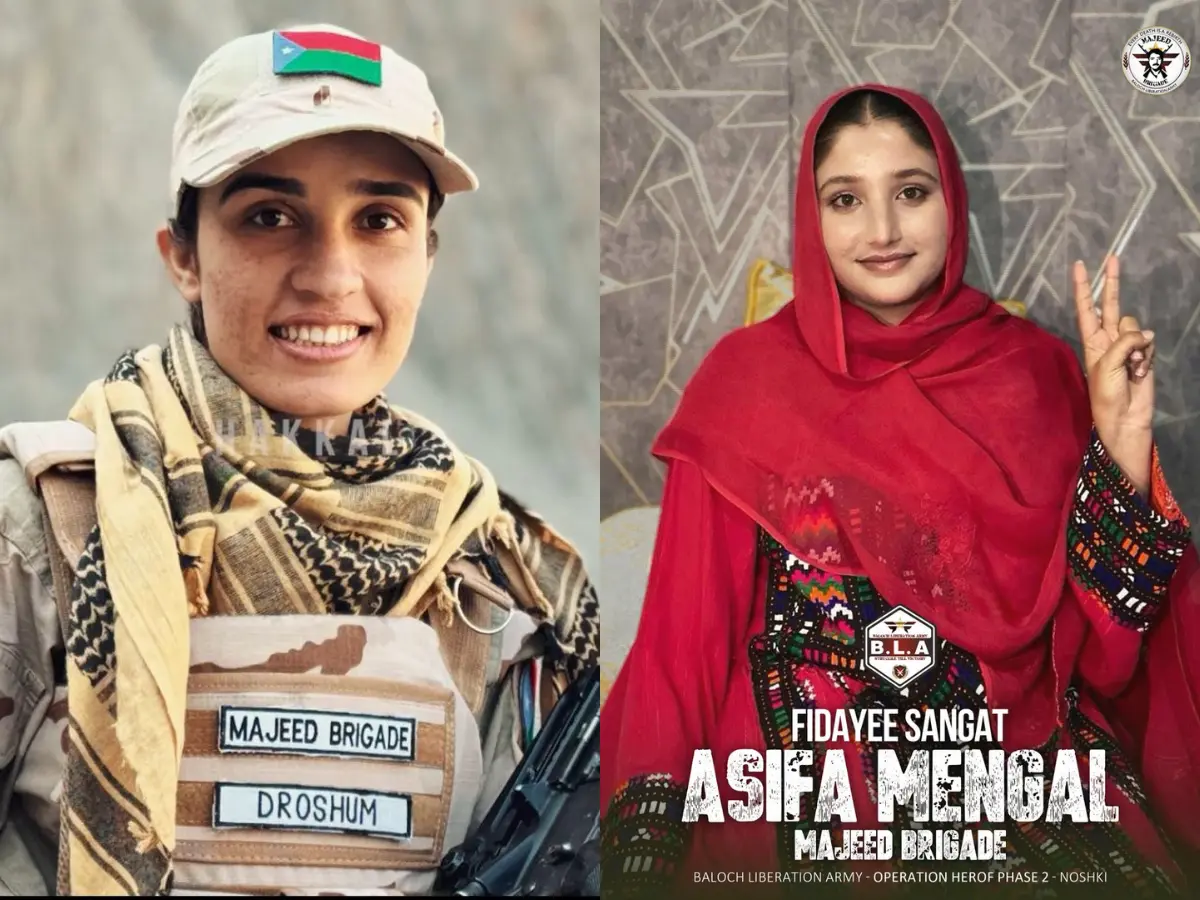 Pakistan's insurgency takes a shocking turn as BLA unveils women ...