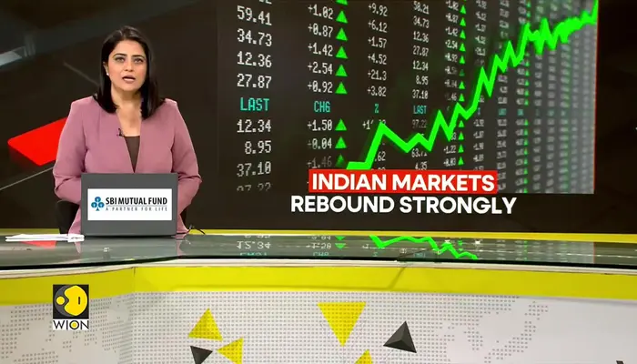 The Indian Rupee Gains Over 1%  Against the US Dollar 