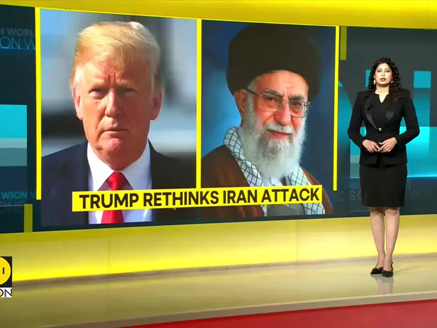 Iran-US Tensions: Trump Halts Iran Invasion Plans Amid Middle East Missile Concerns 