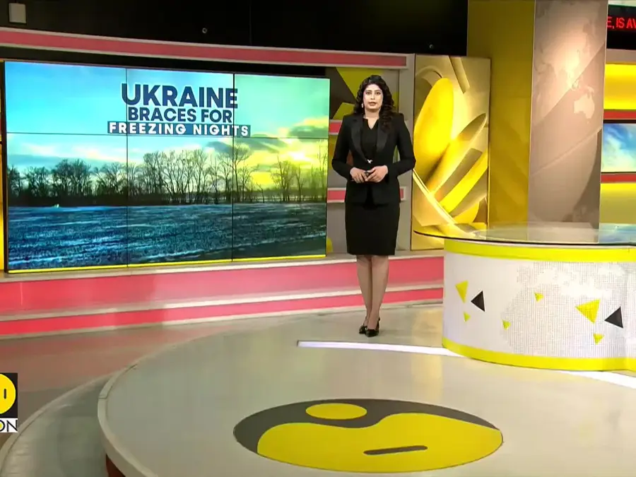 Cold Weather Grips Ukraine: Eastern Ukraine Braces for Freezing Nights