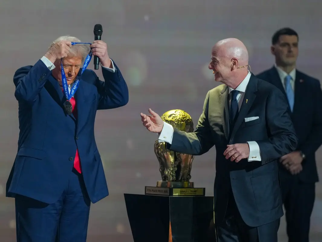 FIFA World Cup 2026 | Infantino defends giving peace prize to US president Trump FIFA World Cup 2026 | Infantino defends giving peace prize to US president Trump