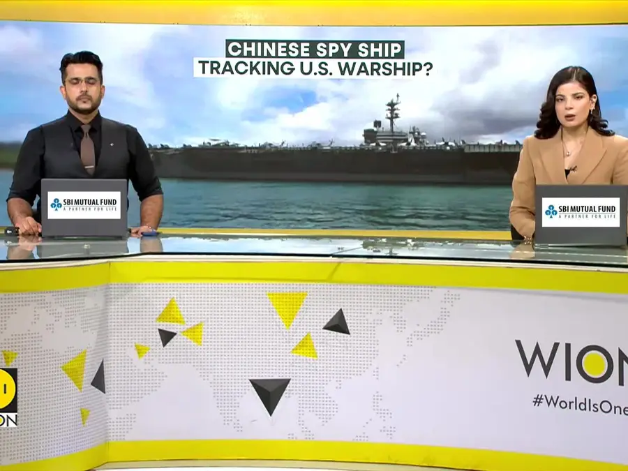 US and Chinese Vessels Sail Near Each Other in Arabian Sea